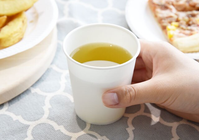 エコをがんばる紙コップ