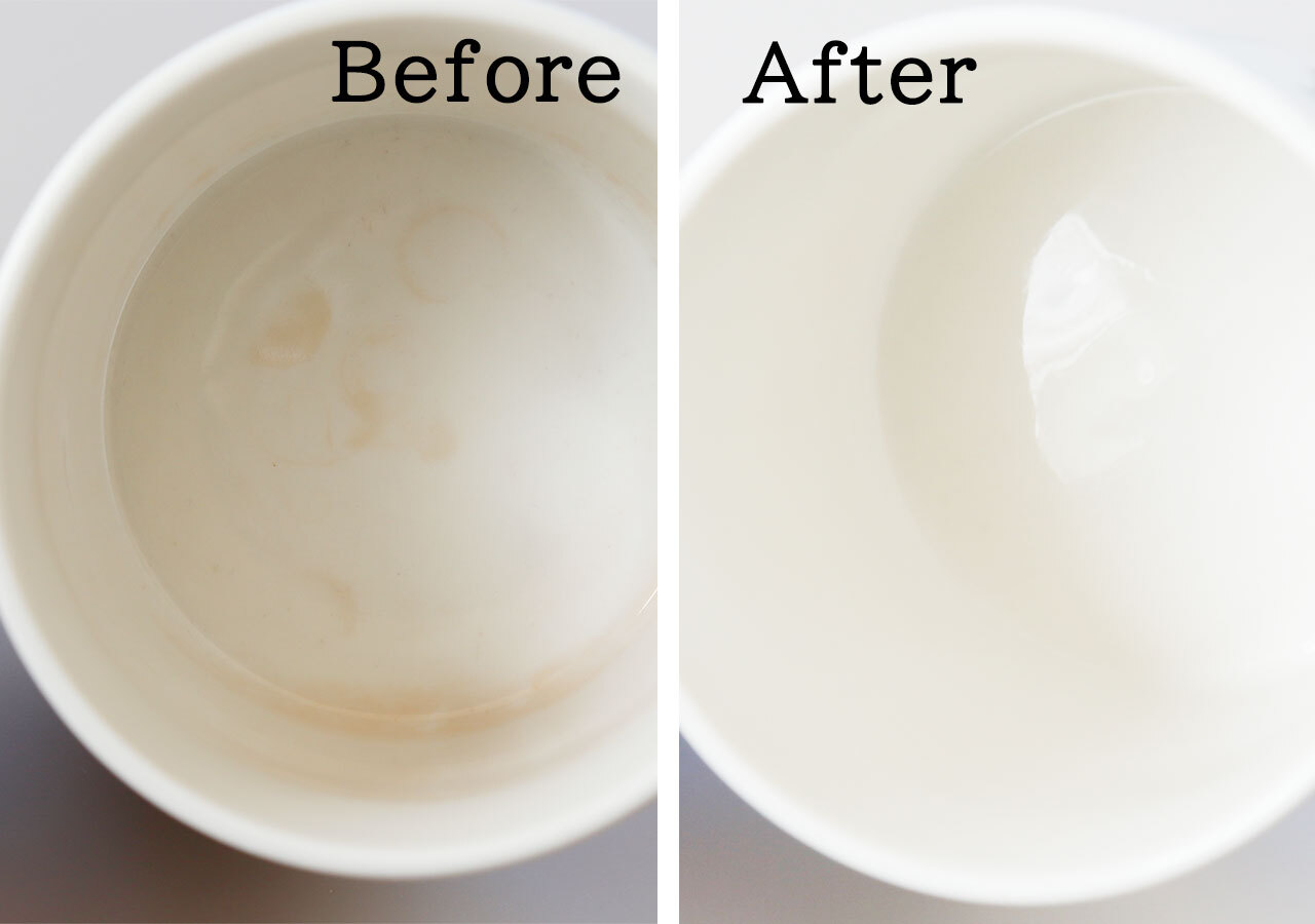 キューブのカドが使いやすい水だけで激落ちスポンジ
