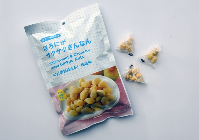 サクサク食感と独特の苦味がクセになるオトナの味!ほろにがサクサクぎんなん