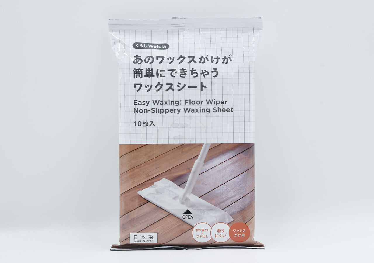 あのワックスがけが簡単にできちゃうワックスシート