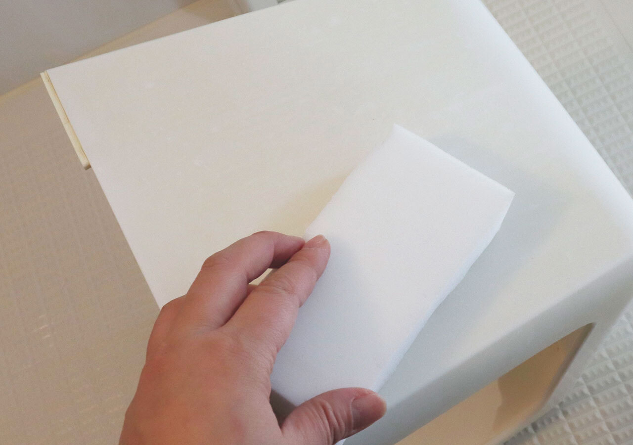 ガンガン使えるお得用水だけで激落ちスポンジ