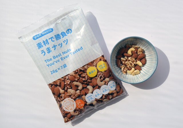 濃いめの味にちょっと飽きたらこれ!素材で勝負のうまナッツ