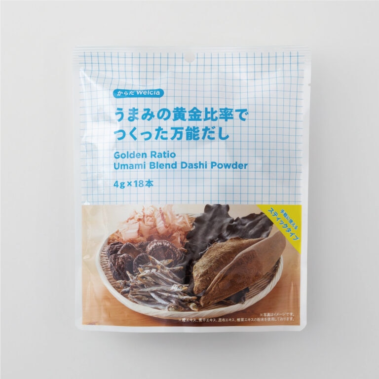 うまみの黄金比率でつくった万能だし