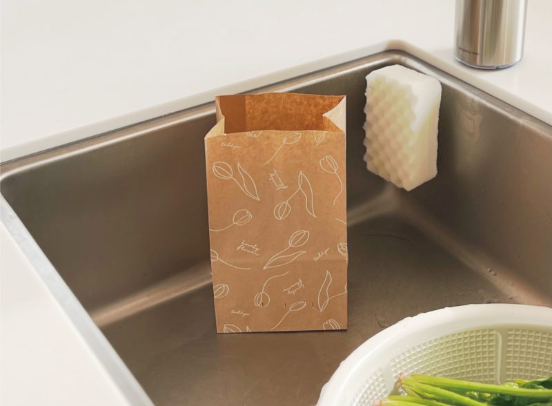 キッチンの三角コーナーよ、さようなら!快適&衛生的な〈水切り袋〉