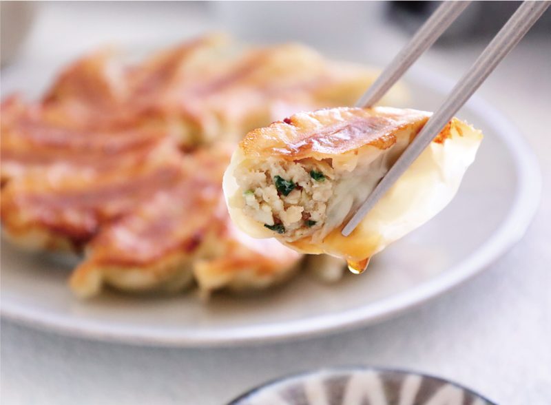 味にとことんこだわった〈冷凍餃子〉