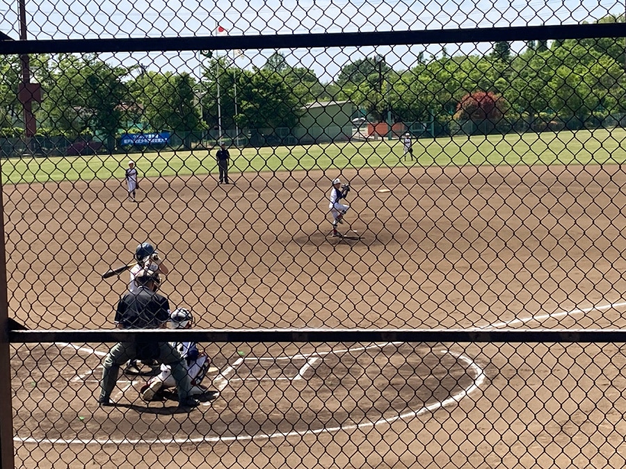 坂戸軟式少年野球交流大会の様子