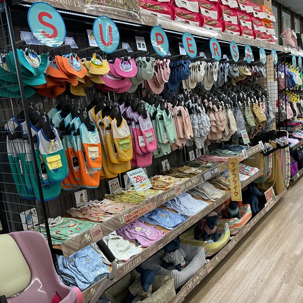 専門店ならではの商品がたくさんの写真
